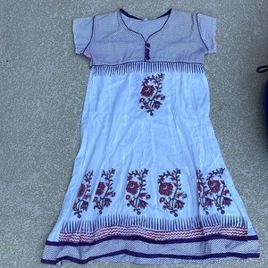 Floral 100 Percent Cotton Dress